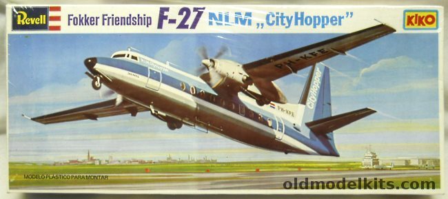 Revell 1/94 Fokker Friendship F-27 KLM City Hopper - Kikoler Issue, 0102 plastic model kit